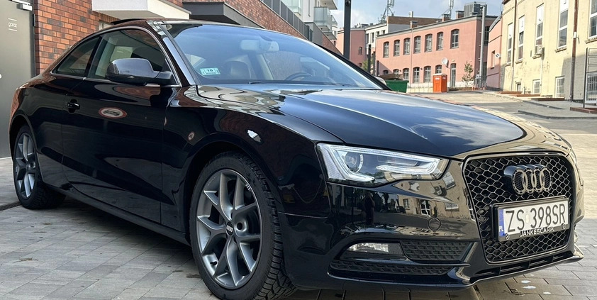 Audi A5 cena 64900 przebieg: 160000, rok produkcji 2012 z Szczecin małe 254